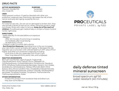 58892-258-50 Proceuticals Reference (58892 258 50 Proceuticals Reference)